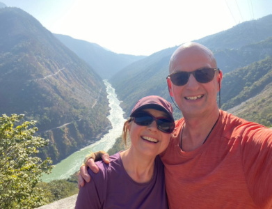 Sabine Welz & Uwe Mainzer: Eine spirituelle Reise – 2.500 km mit dem Fahrrad entlang des Ganges
